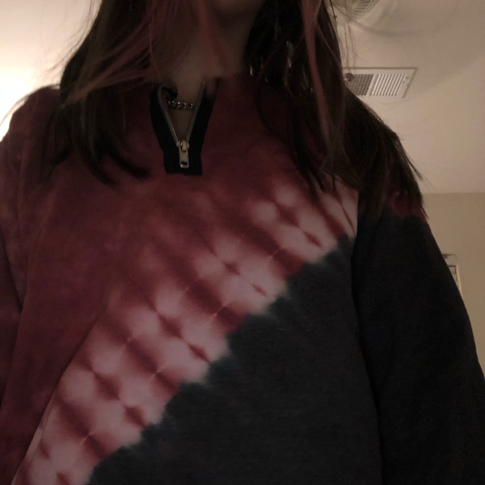 Quarter zip sweater